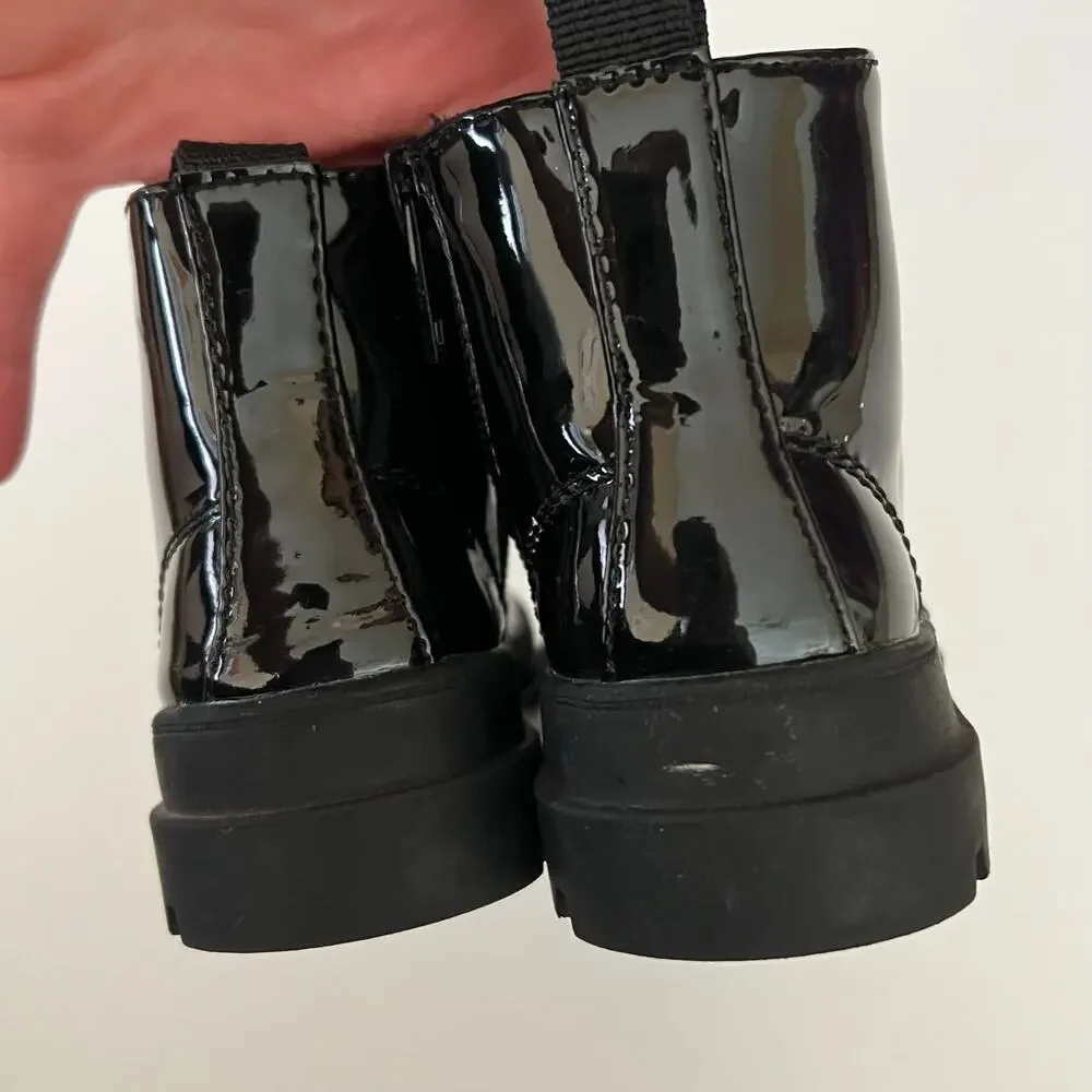 H&M black toddler boots